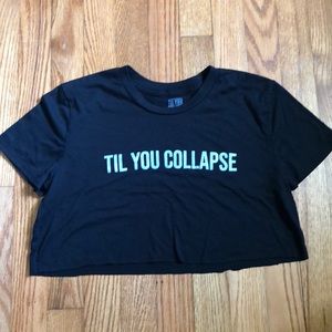 Tilyoucollapse Crop Top